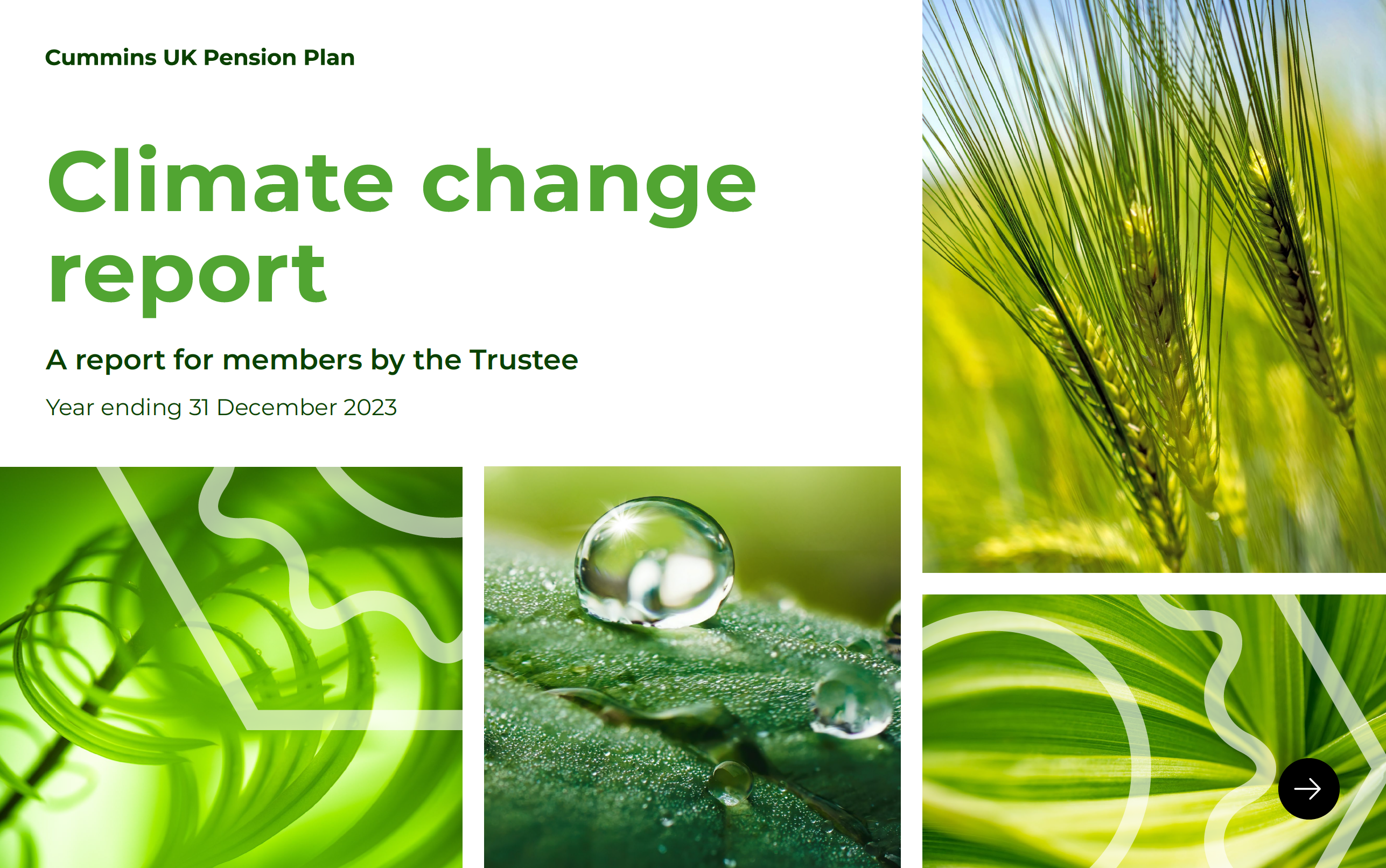 Climate change report document link